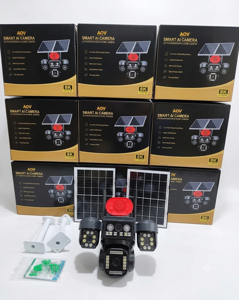 8K Ultra HD 4-Lens Solar Camera