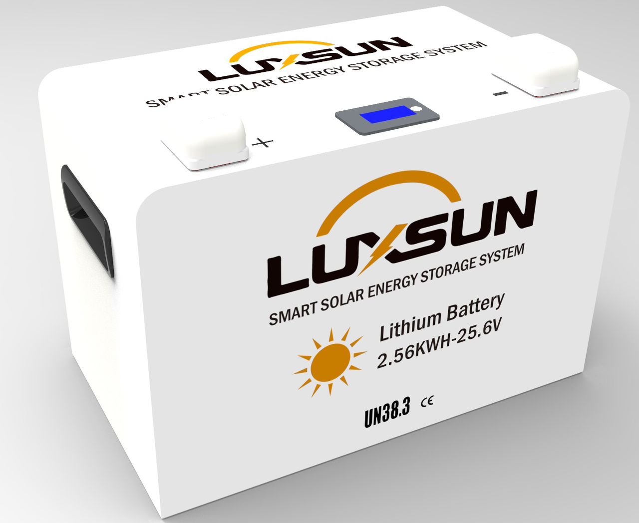 LUXSUN 2.56kWh / 25.6V Smart Lithium Battery